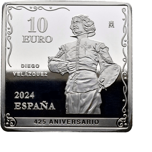 Испания 10 € „425 годишнина от Веласкес“ (HILANDERAS) 2024 Сребро